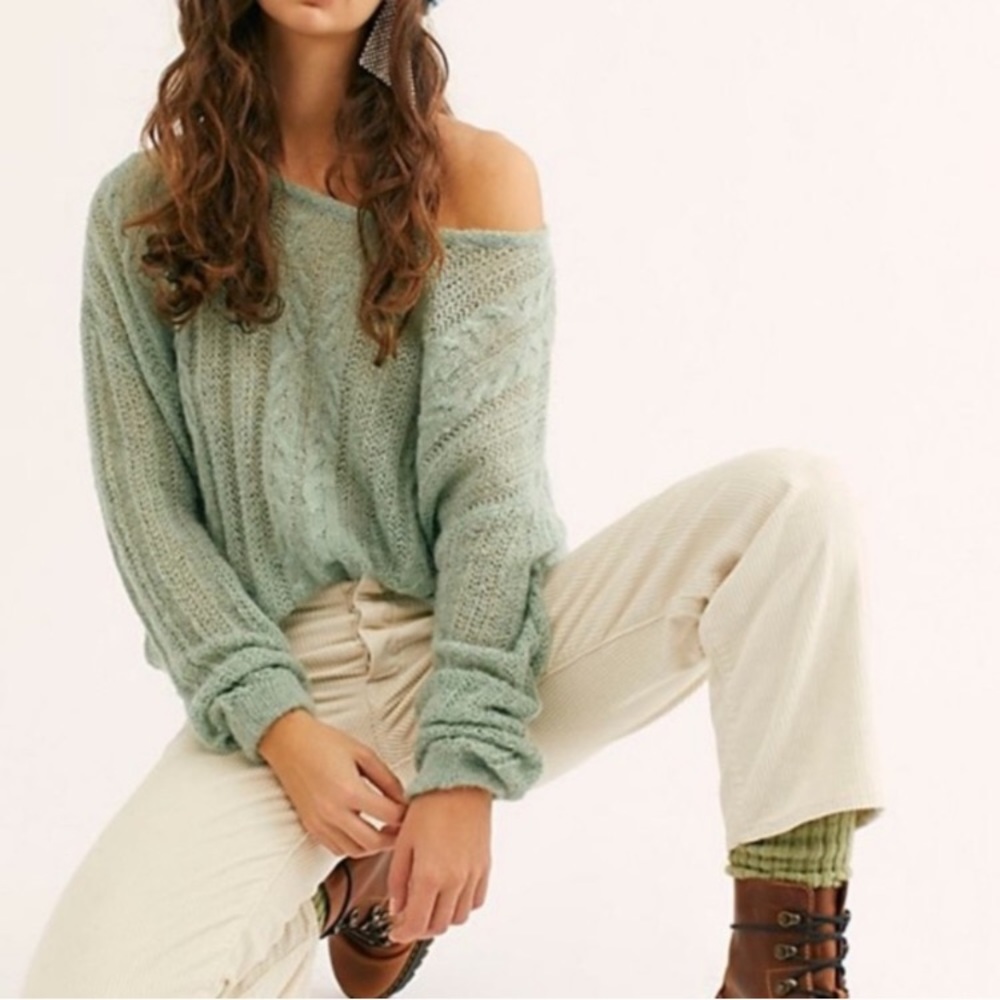 NWT Free People Angel Soft Sweater - Picture 2 of 12